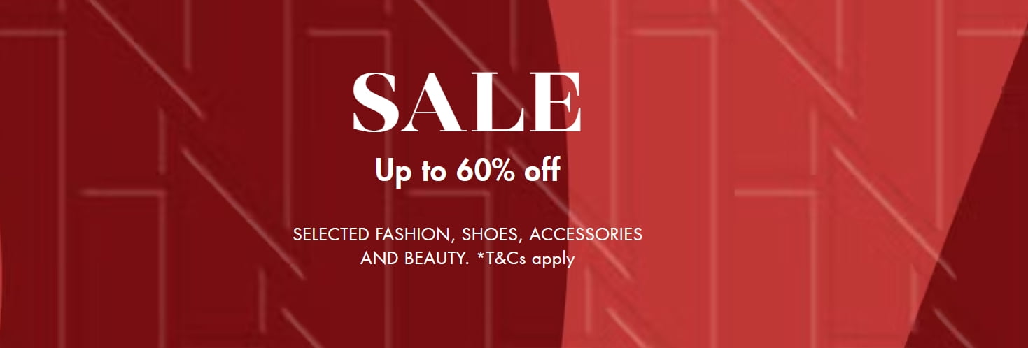 Up to 60% off Fashion, Beauty, and Accessories at Harvey Nichols