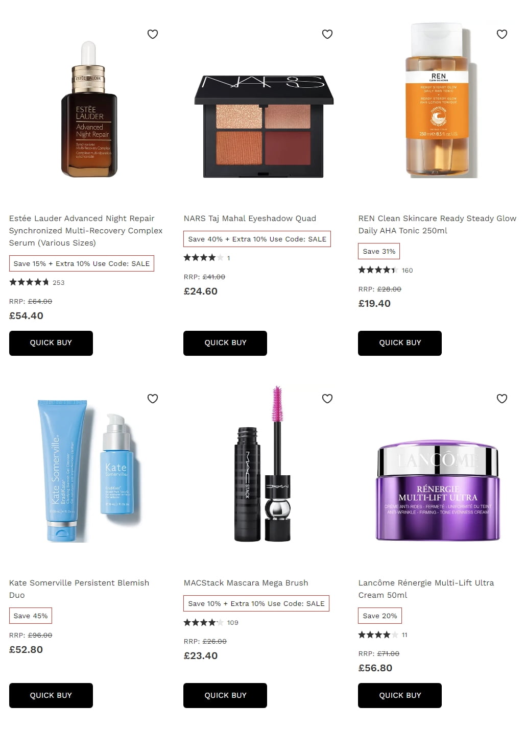 Offers at Lookfantastic