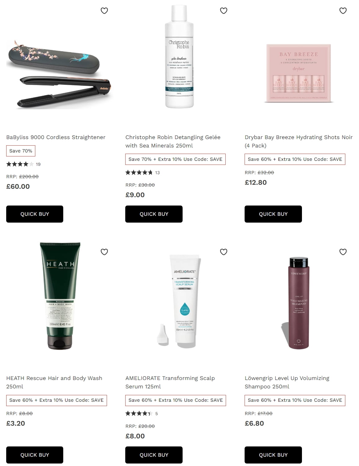 Offers at Lookfantastic