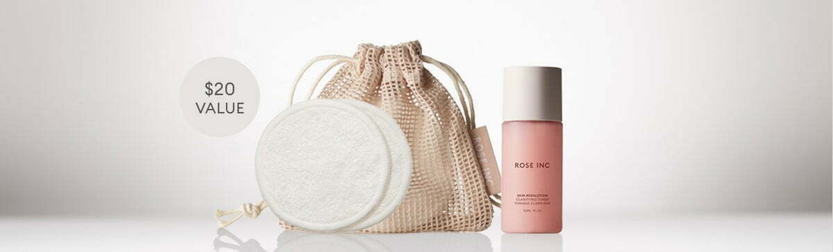 Free Clean Skin Duo ($20 value) with $50 purchases at Rose Inc