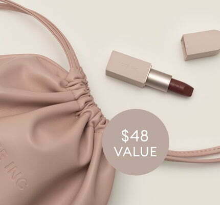 Free Rose Drawstring Bag + Satin Lipstick + Blush Refill with $75 purchases at Rose Inc