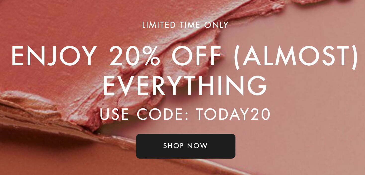 Enjoy 20% off (almost) everything at Space NK