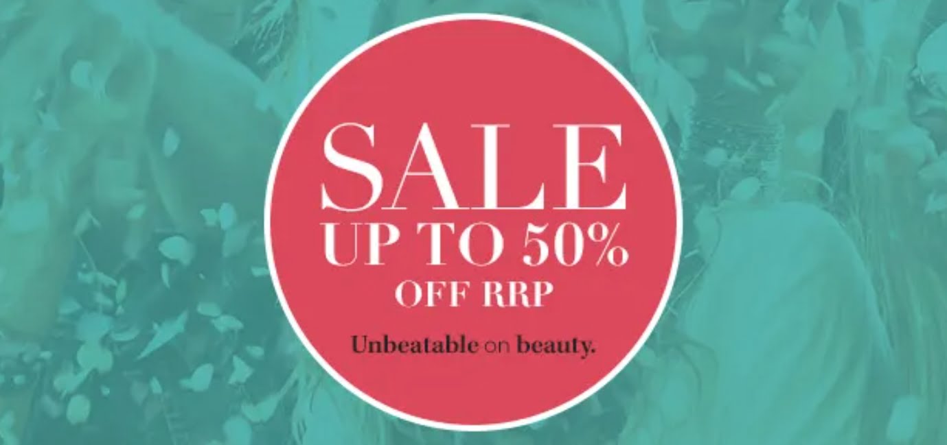 Up to 50% off sale at Allbeauty
