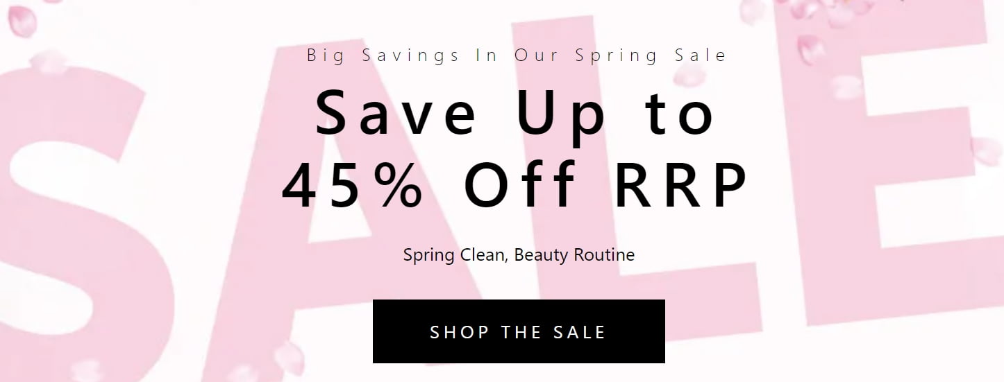 Up to 45% off Sale at Allbeauty