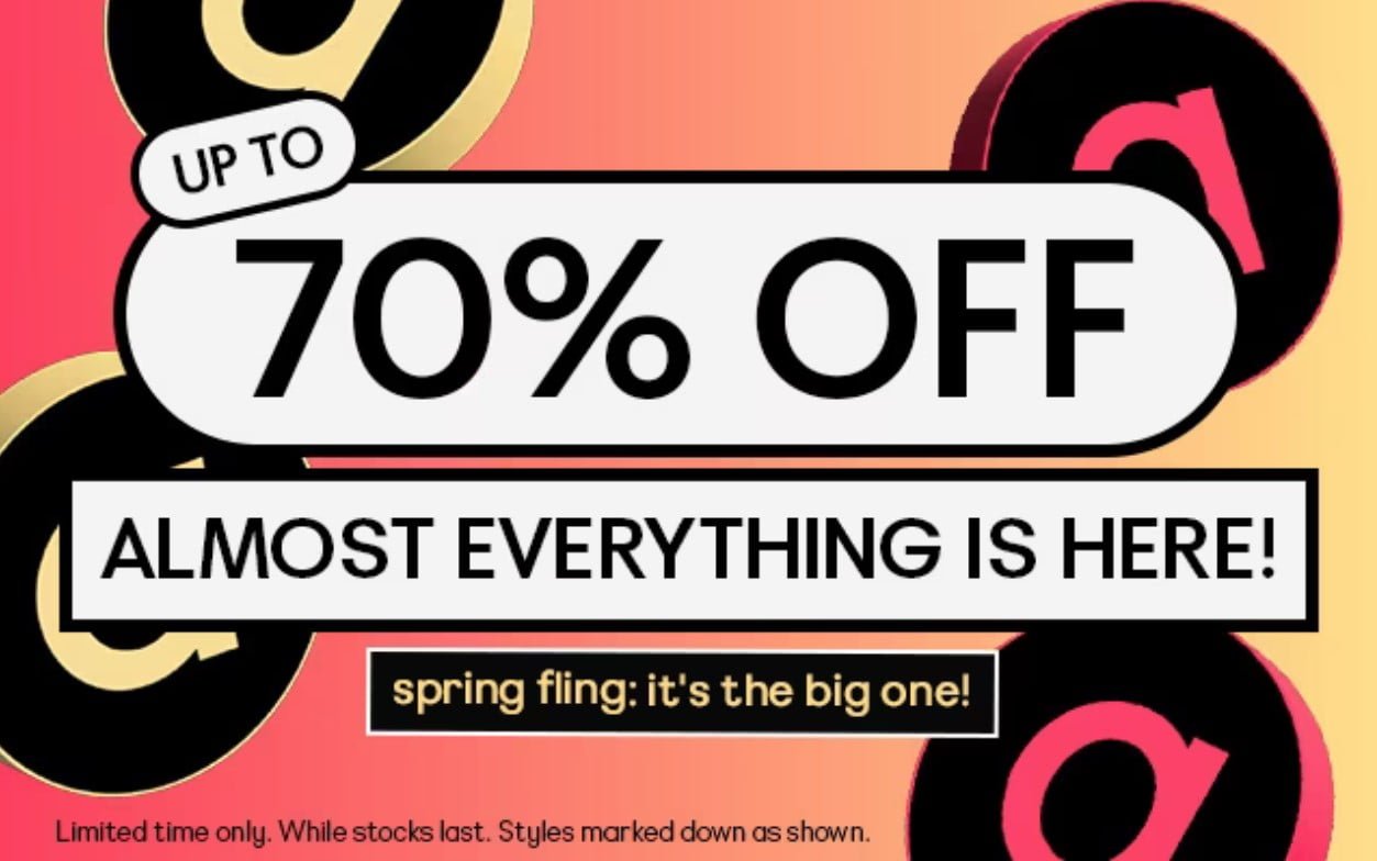 Up to 70% off Sale at ASOS
