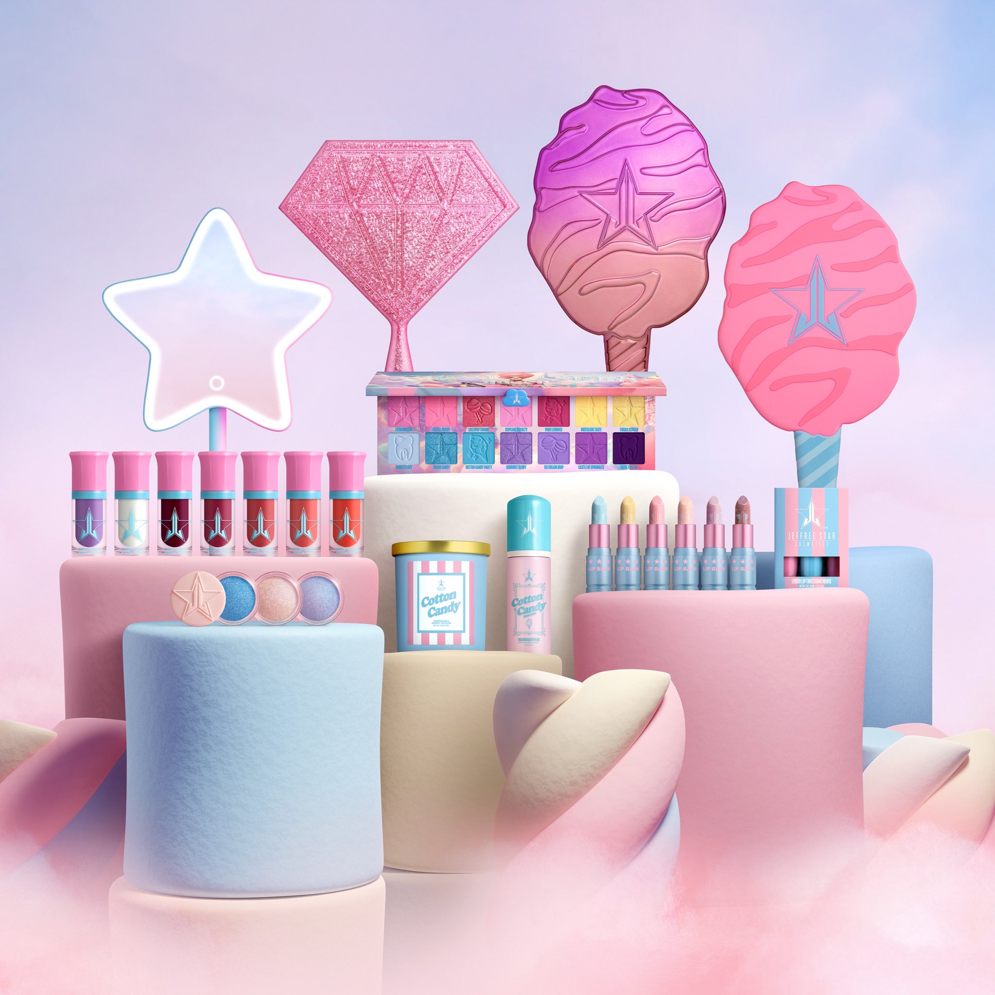 Jeffree Star Cotton Candy Queen Collection