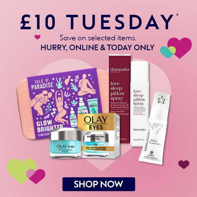 £10 Tuesday at Boots. Today only
