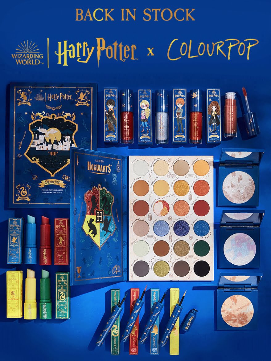 Harry Potter™ Collection x ColourPop is Back in stock