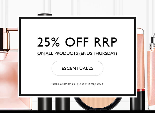 25% off sitewide at Escentual