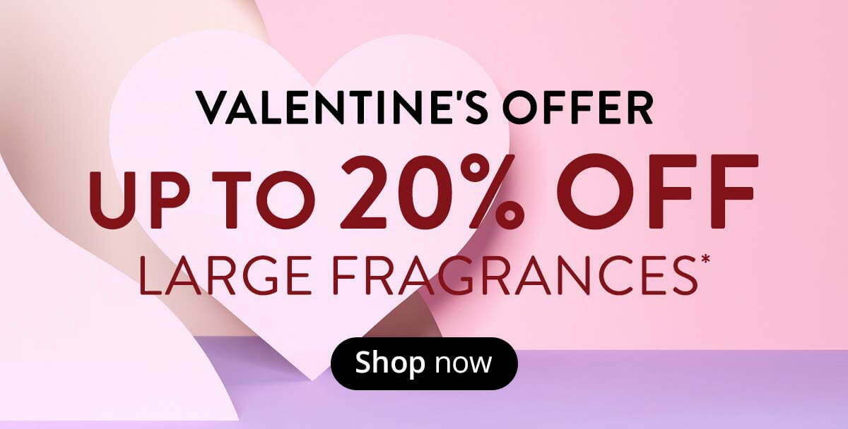 Up to 20% off Large Fragrances at Feelunique EU