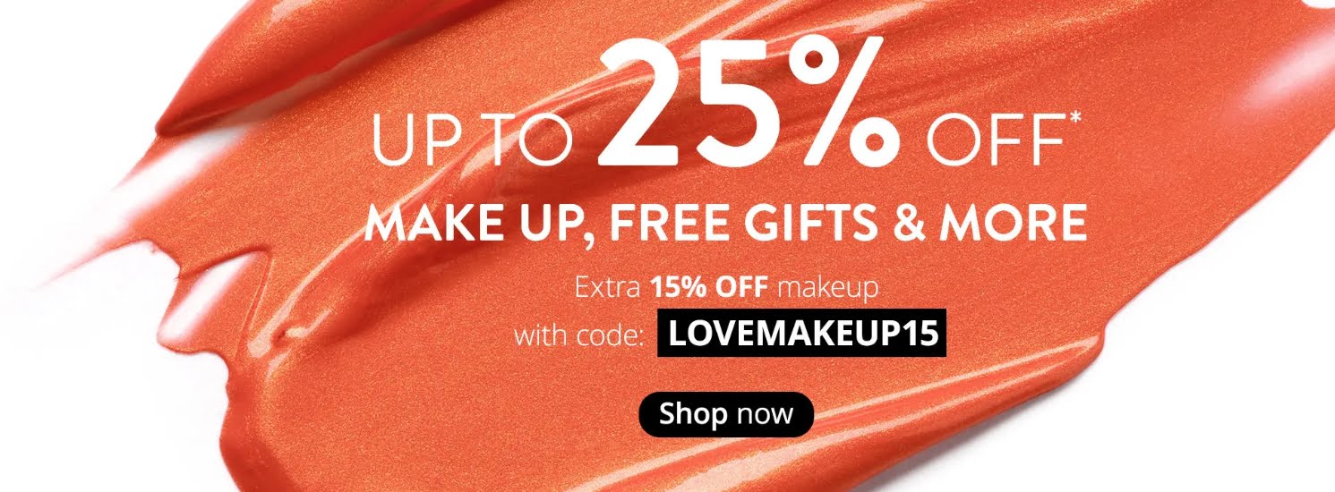 25% off Makeup at Feelunique ROW
