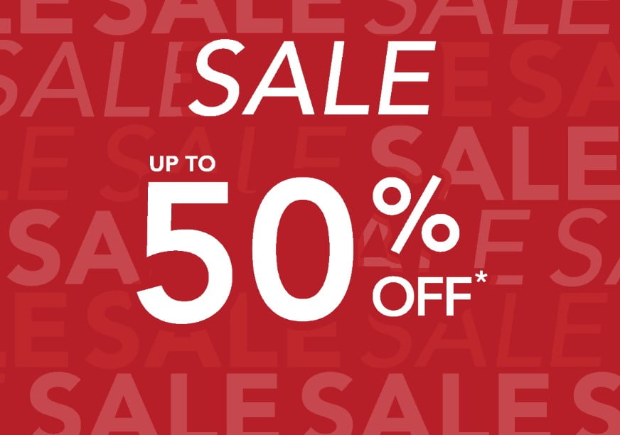 Up to 50% off sale at Fenwick