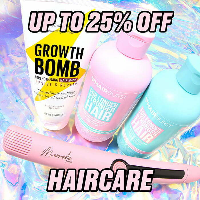 Up to 25% off Haircare at BEAUTY BAY