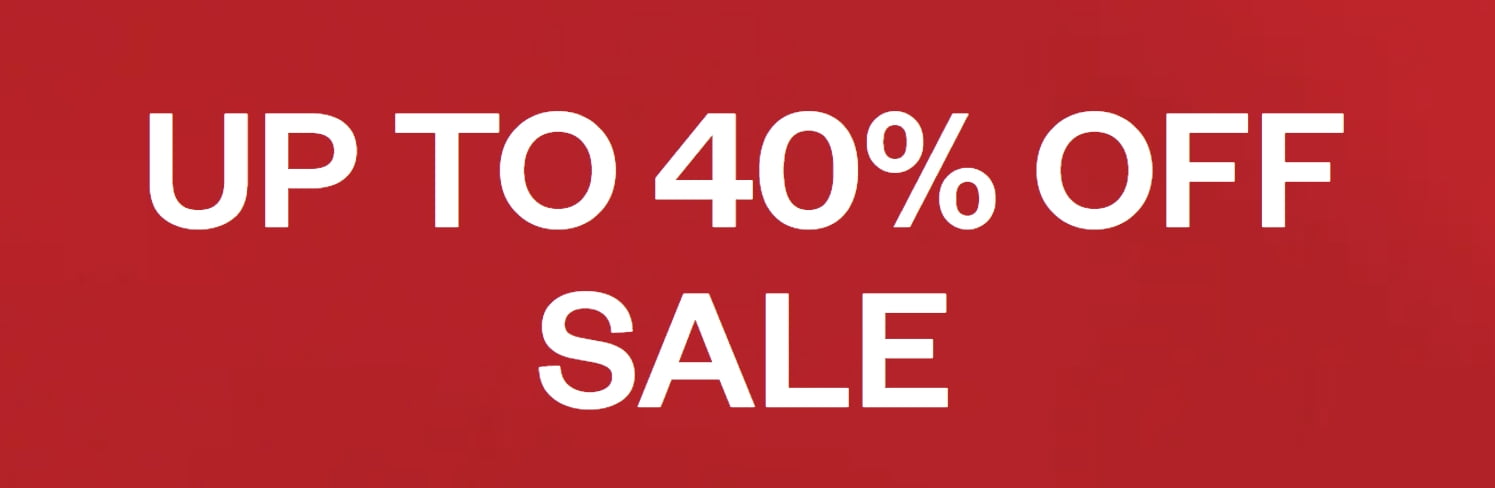 Up to 40% off Sale at Harrods