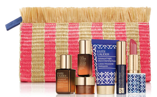 Free Estée Lauder 6-Piece Gift Set with Bag when you spend £75 on the brand at Lookfantastic