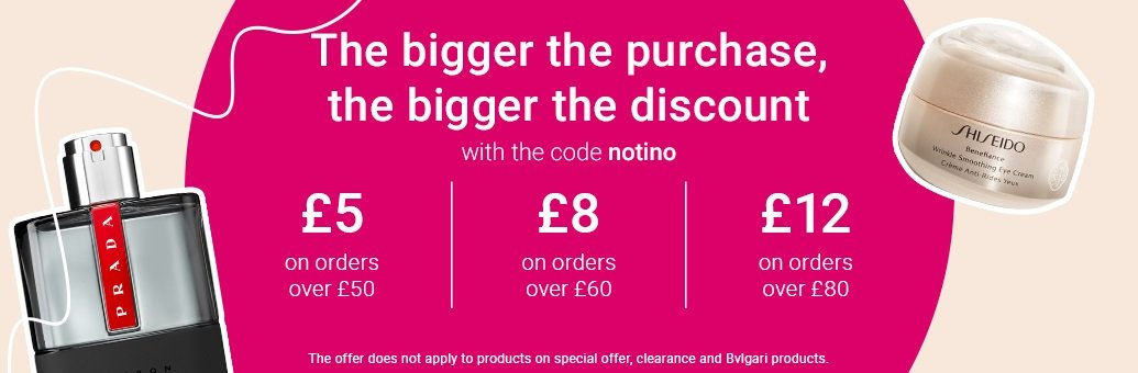 New offers at Notino