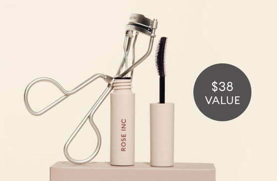 Free Travel Size Mascara + Eyelash Curler ($38 Value) with $75 purchases at Rose INC