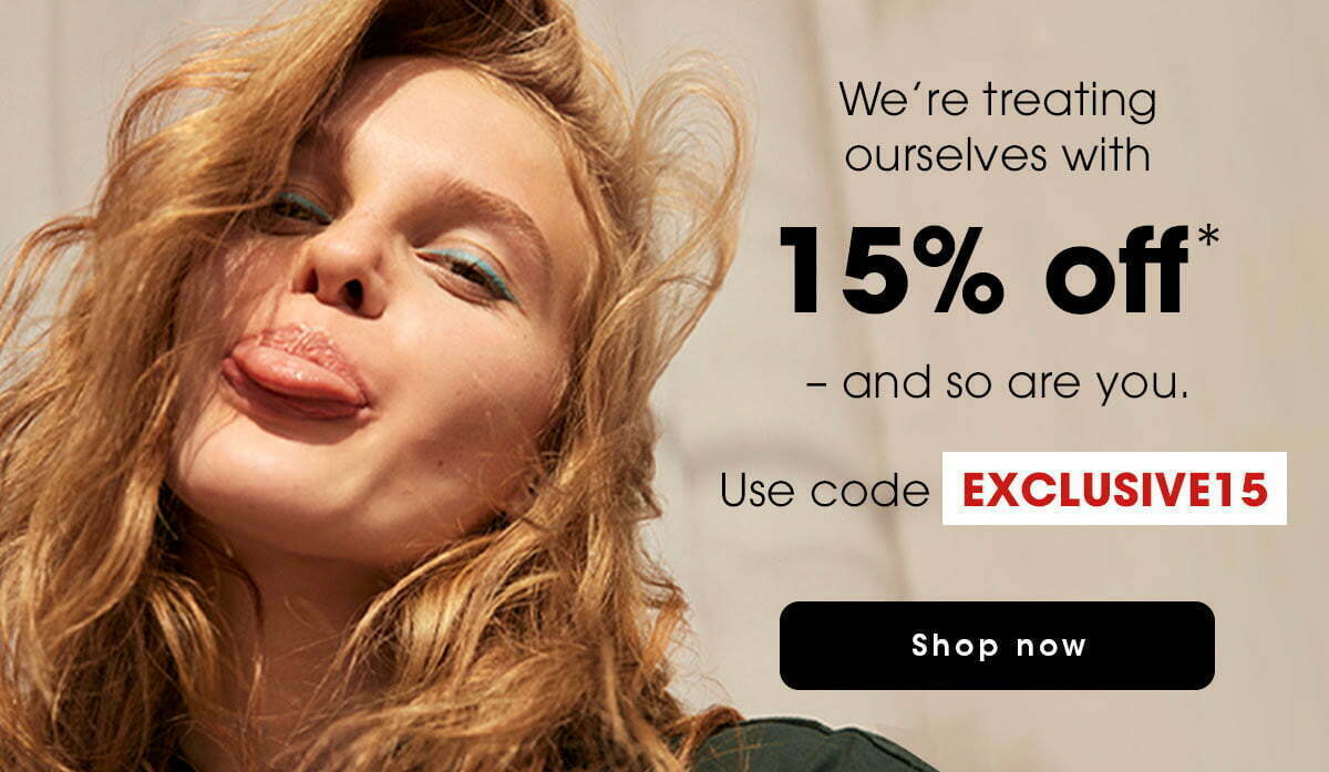 15% off selected at Sephora UK
