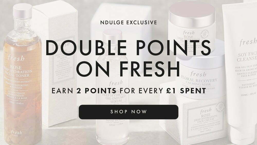 Double points on Fresh at Space NK