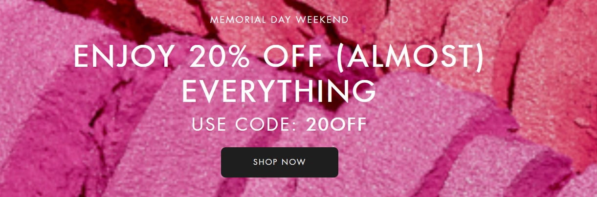 20% off sitewide (US)