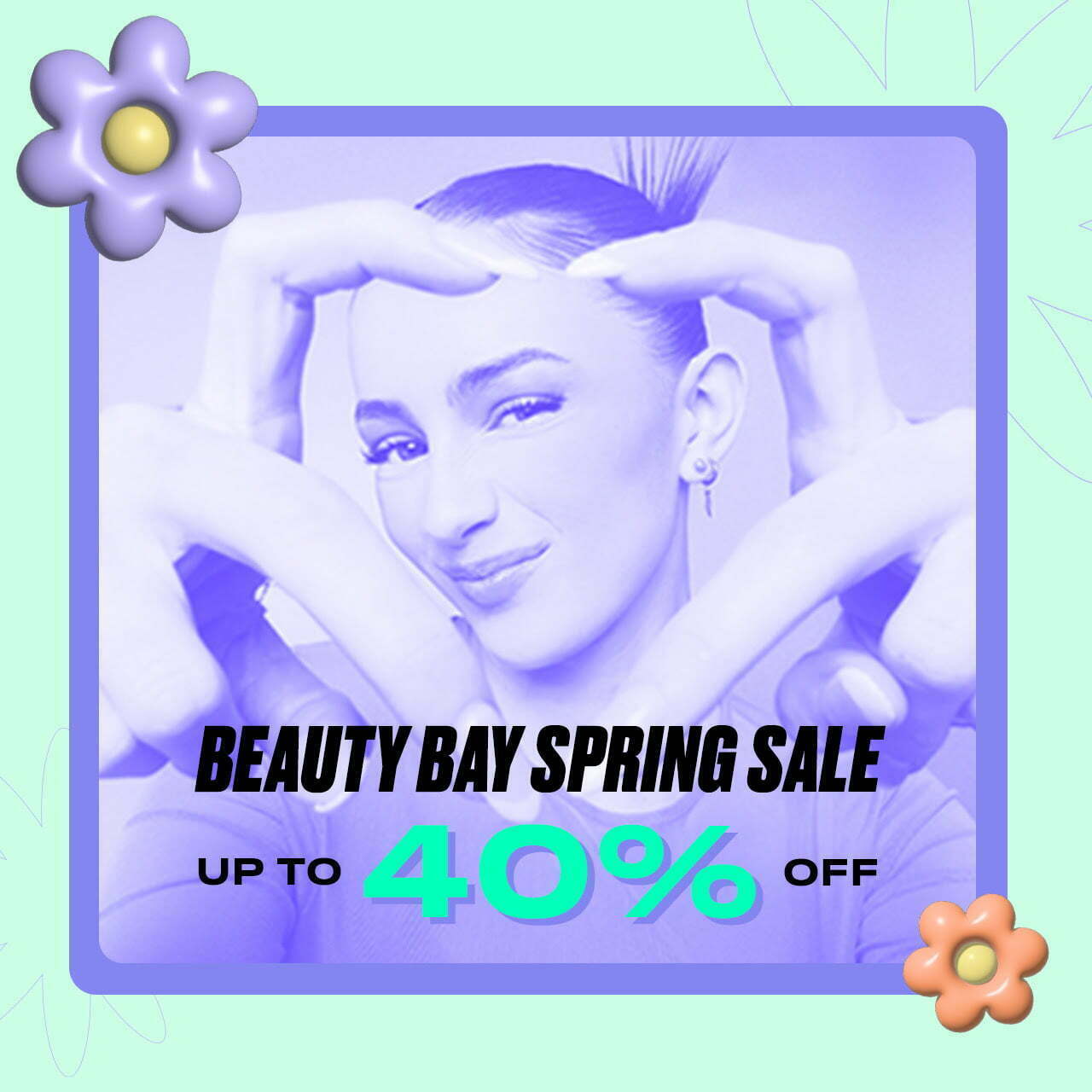 Up to 40% off sitewide at BEAUTY BAY