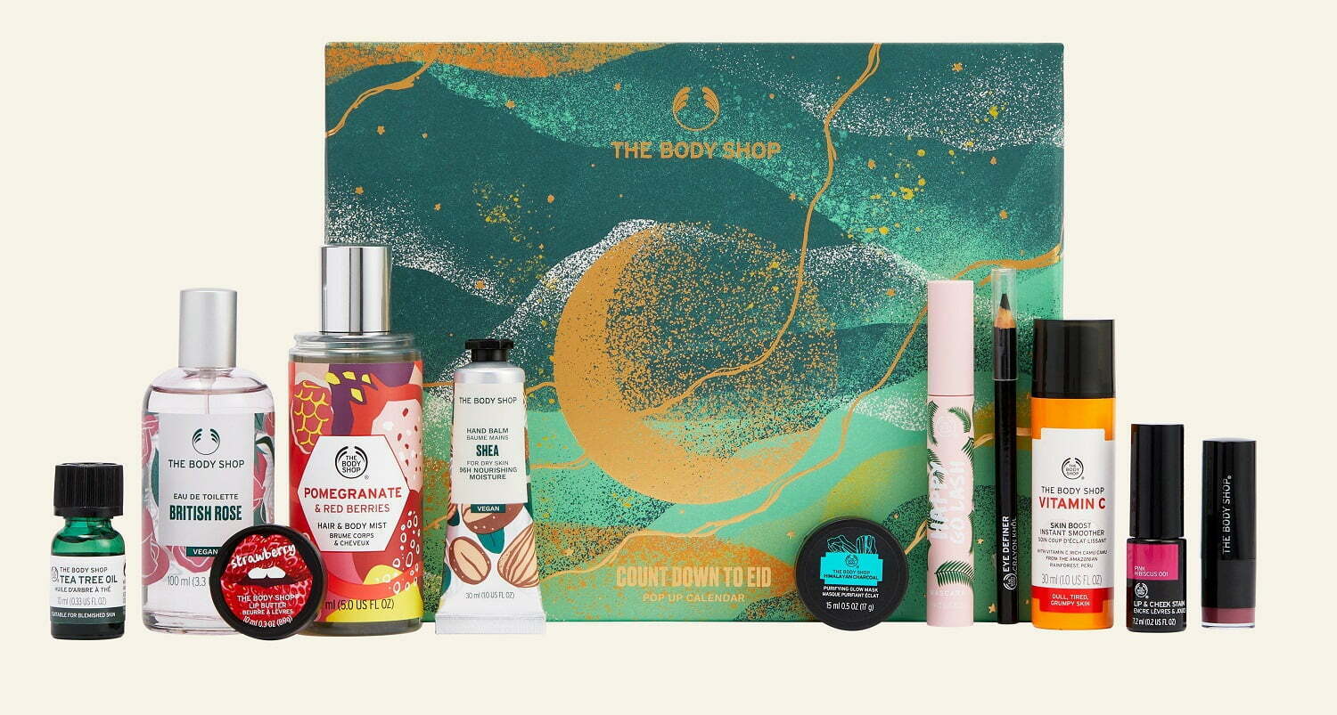 The Body Shop Count Down To Eid Pop Up Calendar 2023