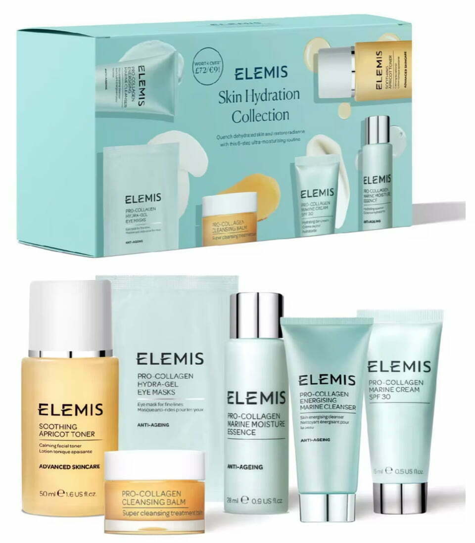Boots X Elemis Skin Hydration Collection 2023