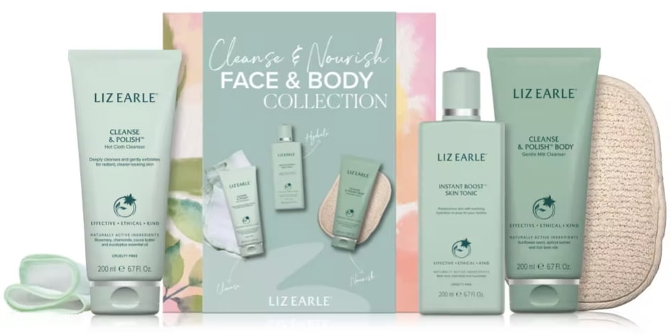 Boots X Liz Earle Cleanse & Nourish Face & Body Collection 2023