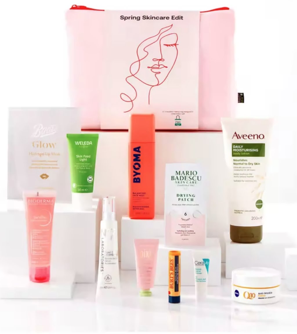 Boots Spring Skincare Edit Beauty Box 2023