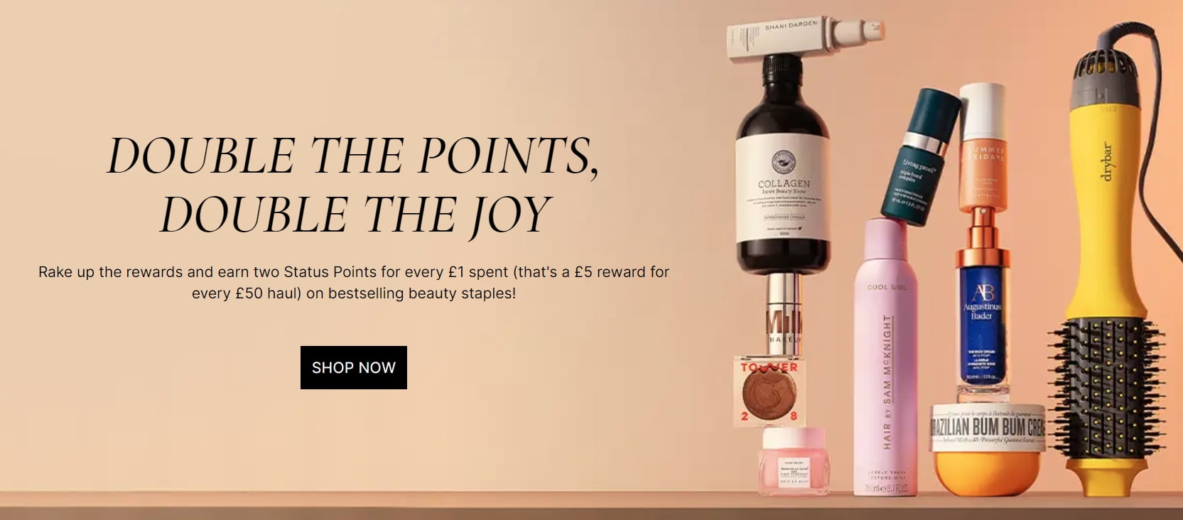 Double points at Cult Beauty