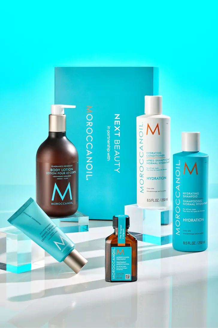 Next x Moroccanoil The Hydrating Heroes Box 2023