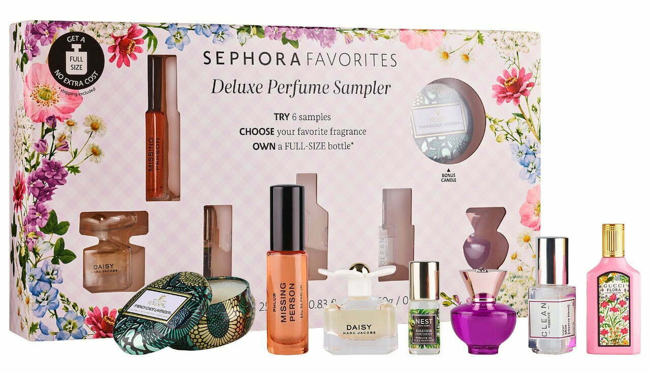 Sephora Deluxe Mini Perfume Sampler Set 2023