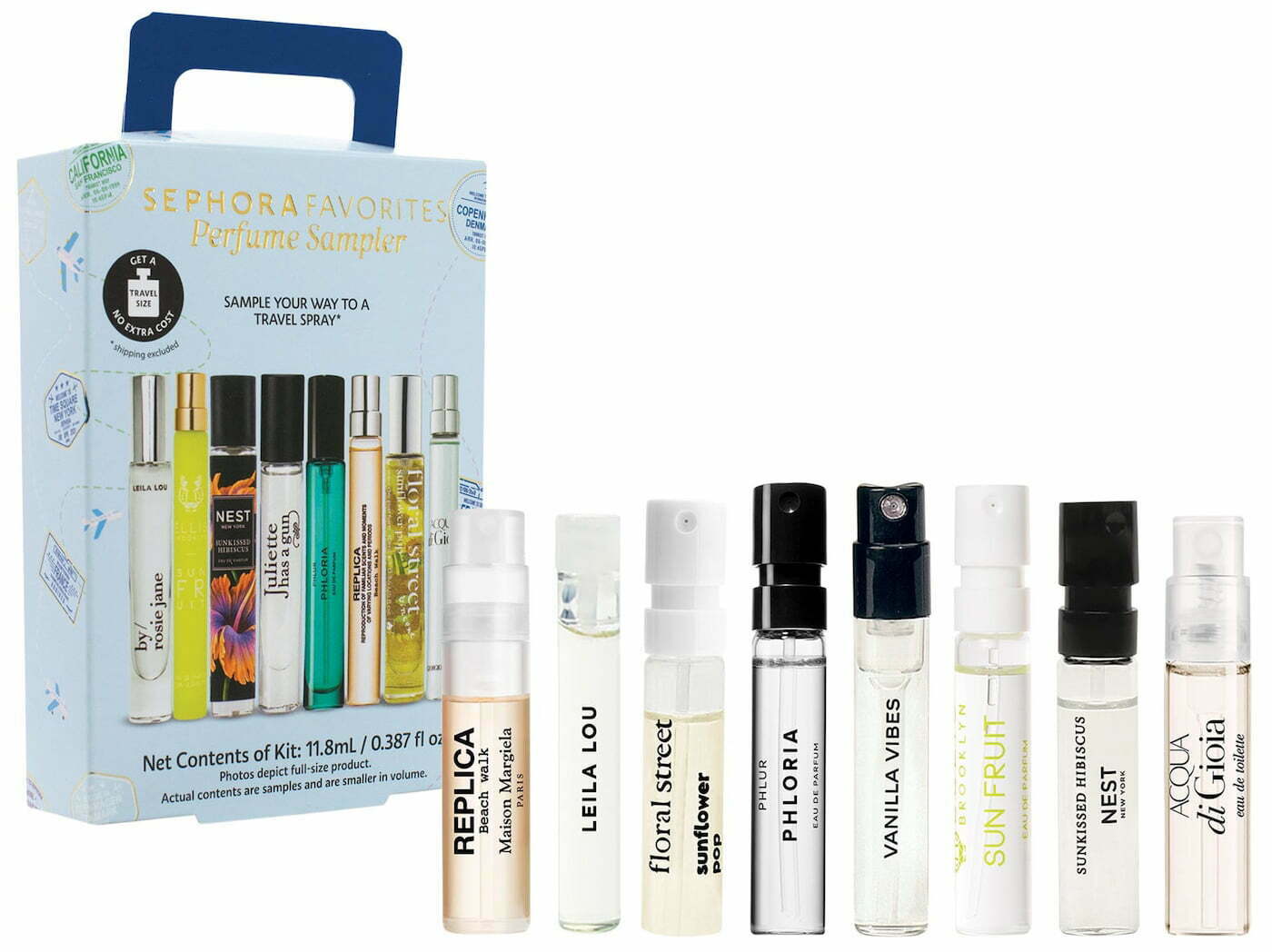 Sephora Travel Perfume Sampler Set 2023