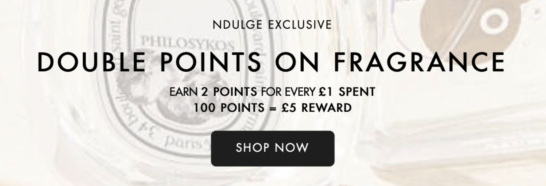 Double Points on Fragrance at Space NK