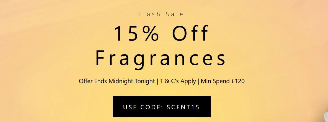 Up to 15% off Fragrances at Allbeauty