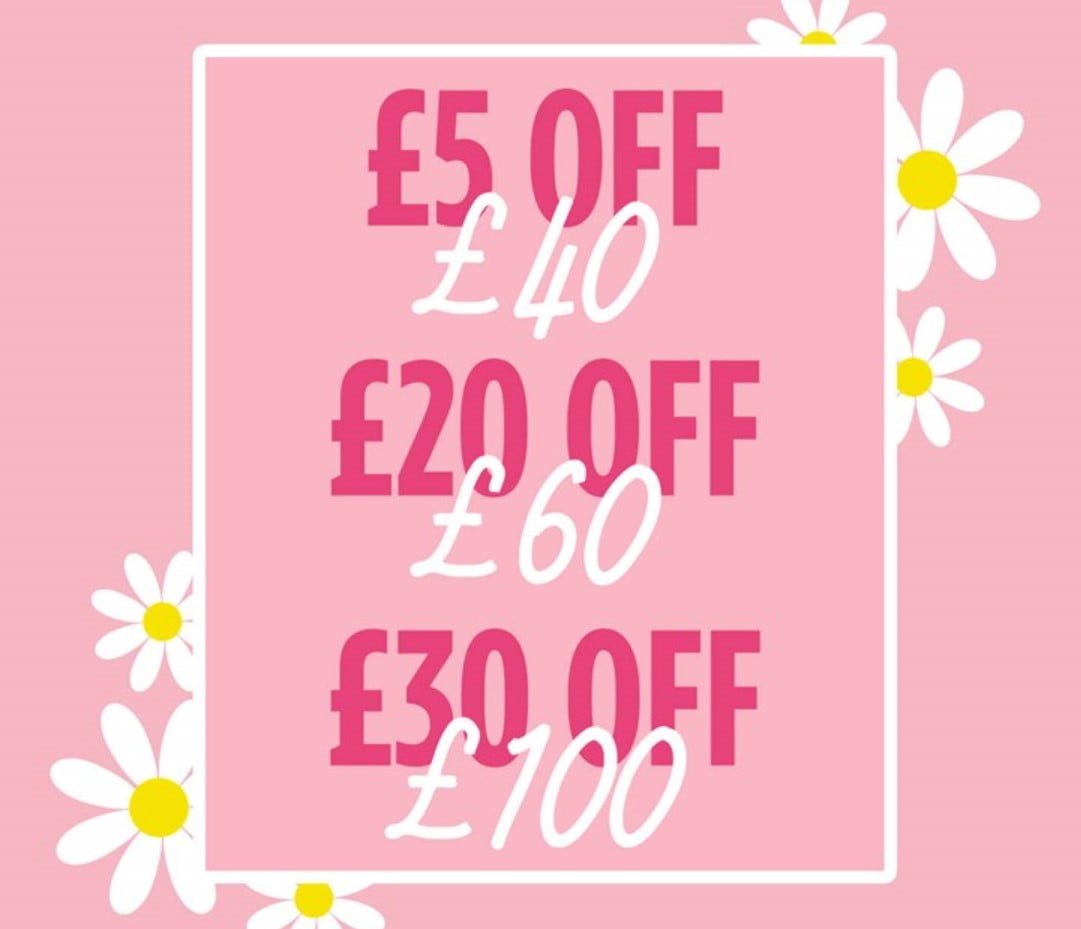 Up to £30 off Sale at Benefit