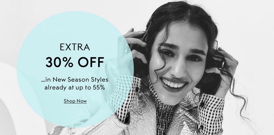 Extra 30% off New Season Styles at The Outnet