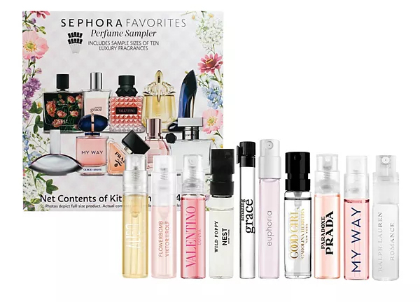 Kohl’s x Sephora Favorites Perfume Sampler Set 2023.