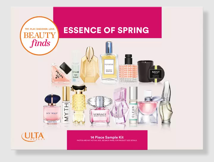 ULTA Beauty Essence of Spring 14pc Fragrance Sampler 2023