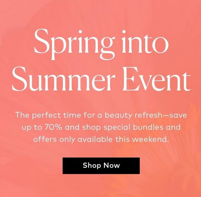 Up to 70% off sale at Beautylish