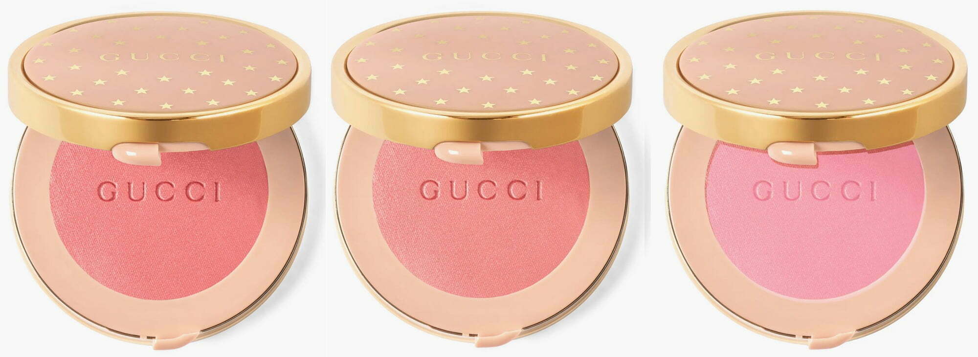 GUCCI has released 3 new shades off Luminous Matte Beauty Blush