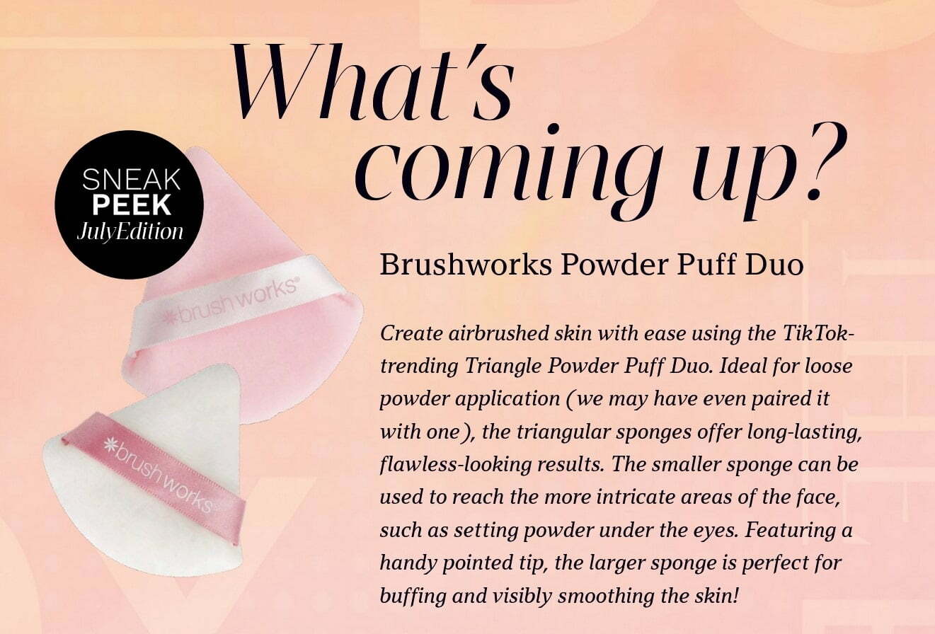 Brushworks Powder Puff Duo