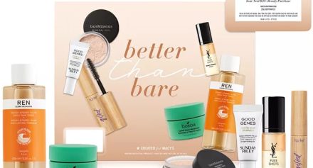 Macy’s 6-Pc. Better Than Bare Clean Beauty Set 2023