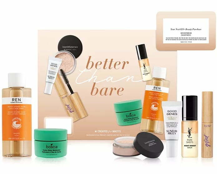 Macy’s 6-Pc. Better Than Bare Clean Beauty Set