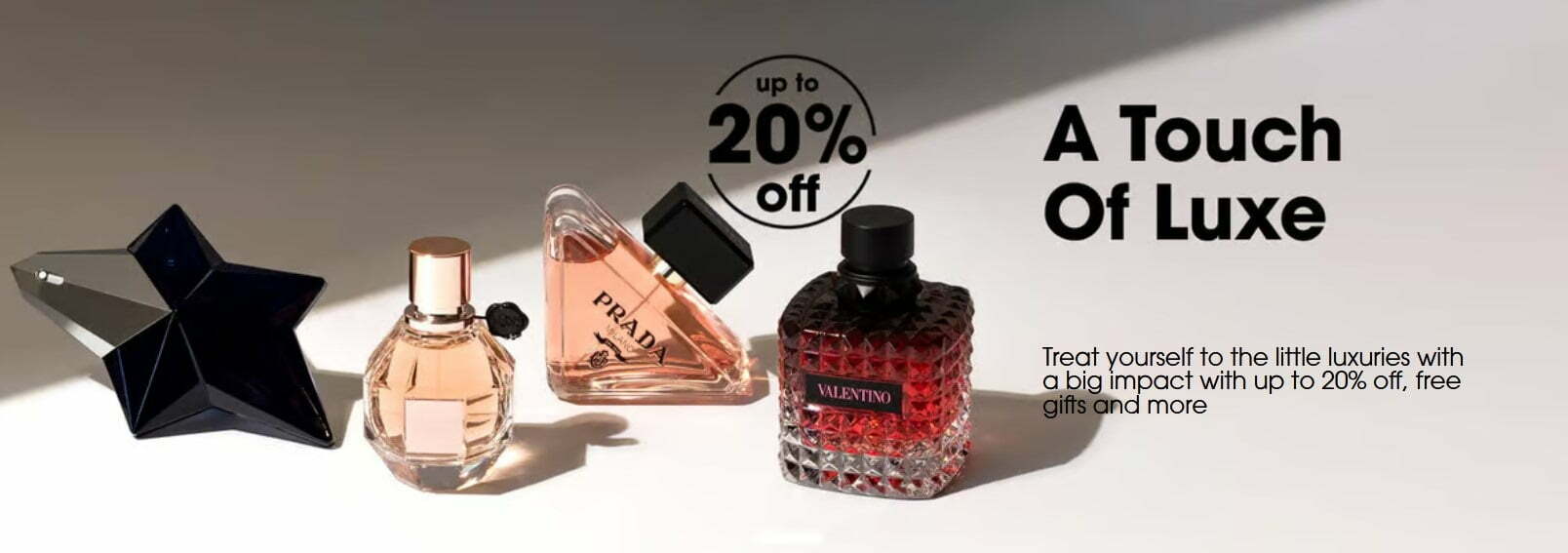 Up to 20% off Luxury Beauty Brands at Sephora UK