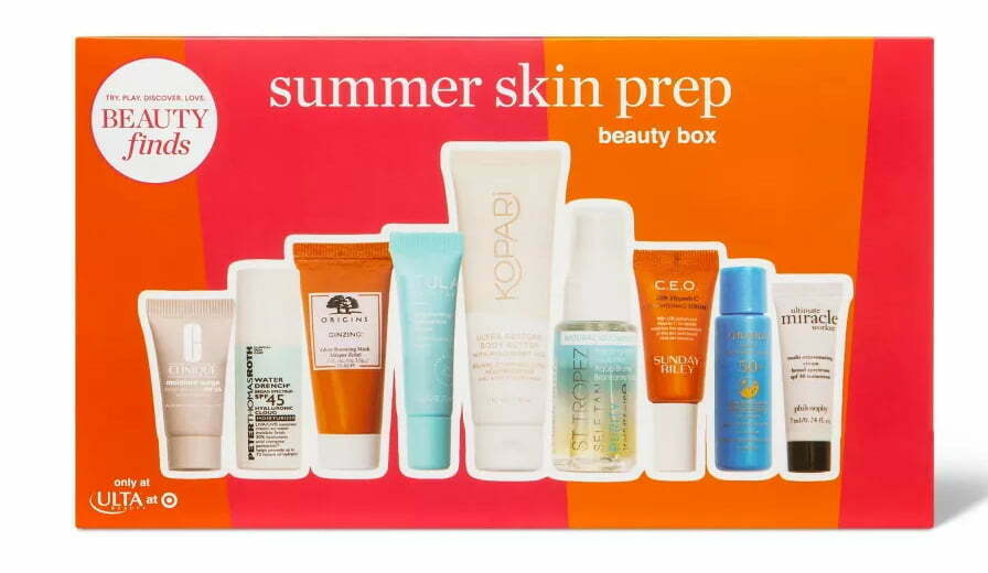 Target TwelveNYC Summer Skin Prep Beauty Box 2023