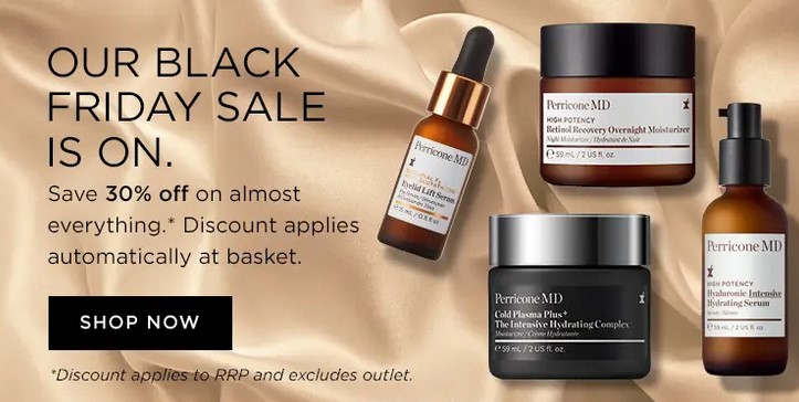 30% off almost everything at Perricone MD