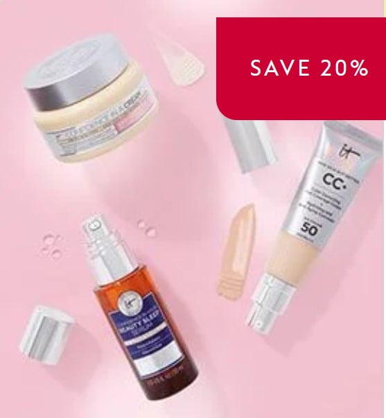 20% off IT COSMETICS at Boots