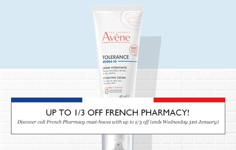 Up to 1/3 off French Farmacy at Escentual