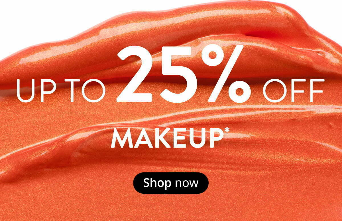 Up to 25% off makeup at Feelunique